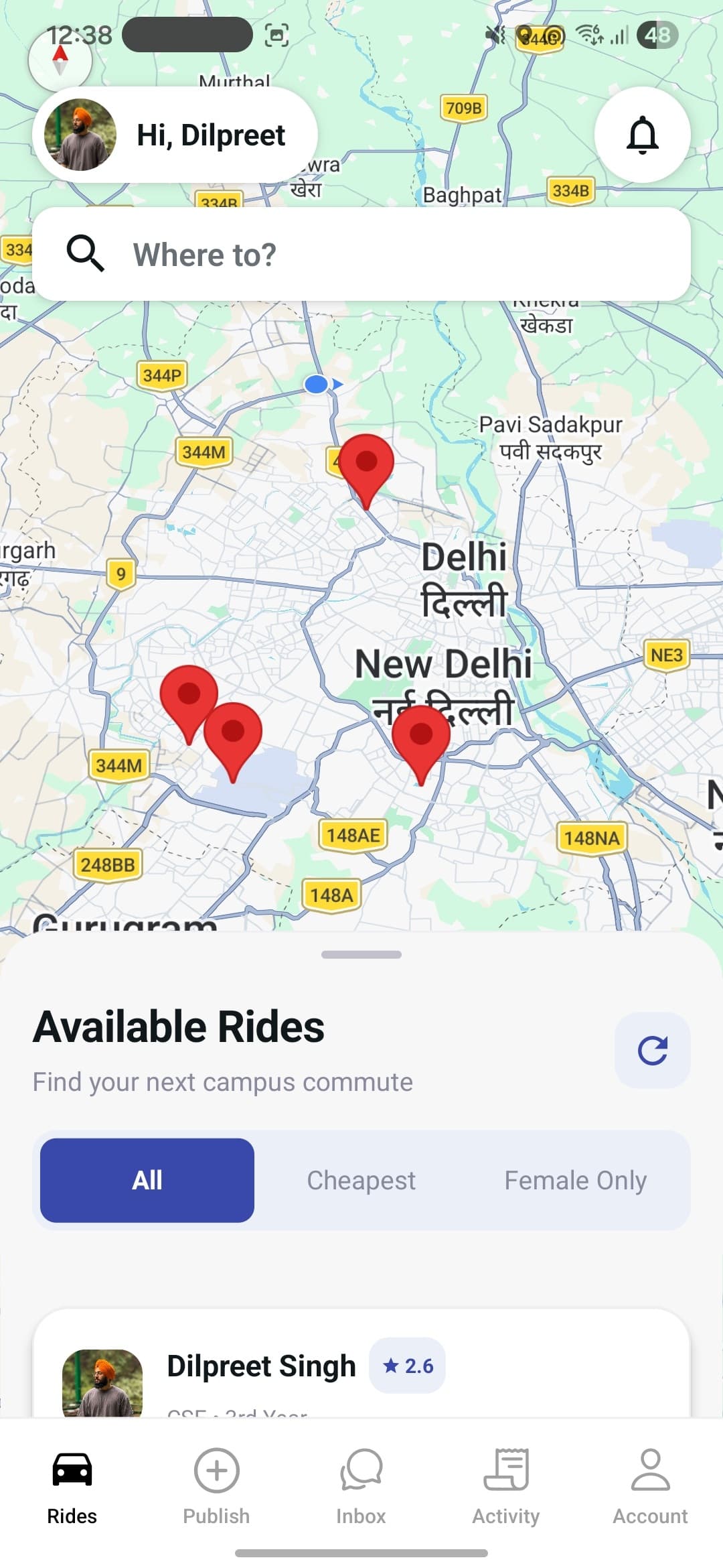 Nearby Trips