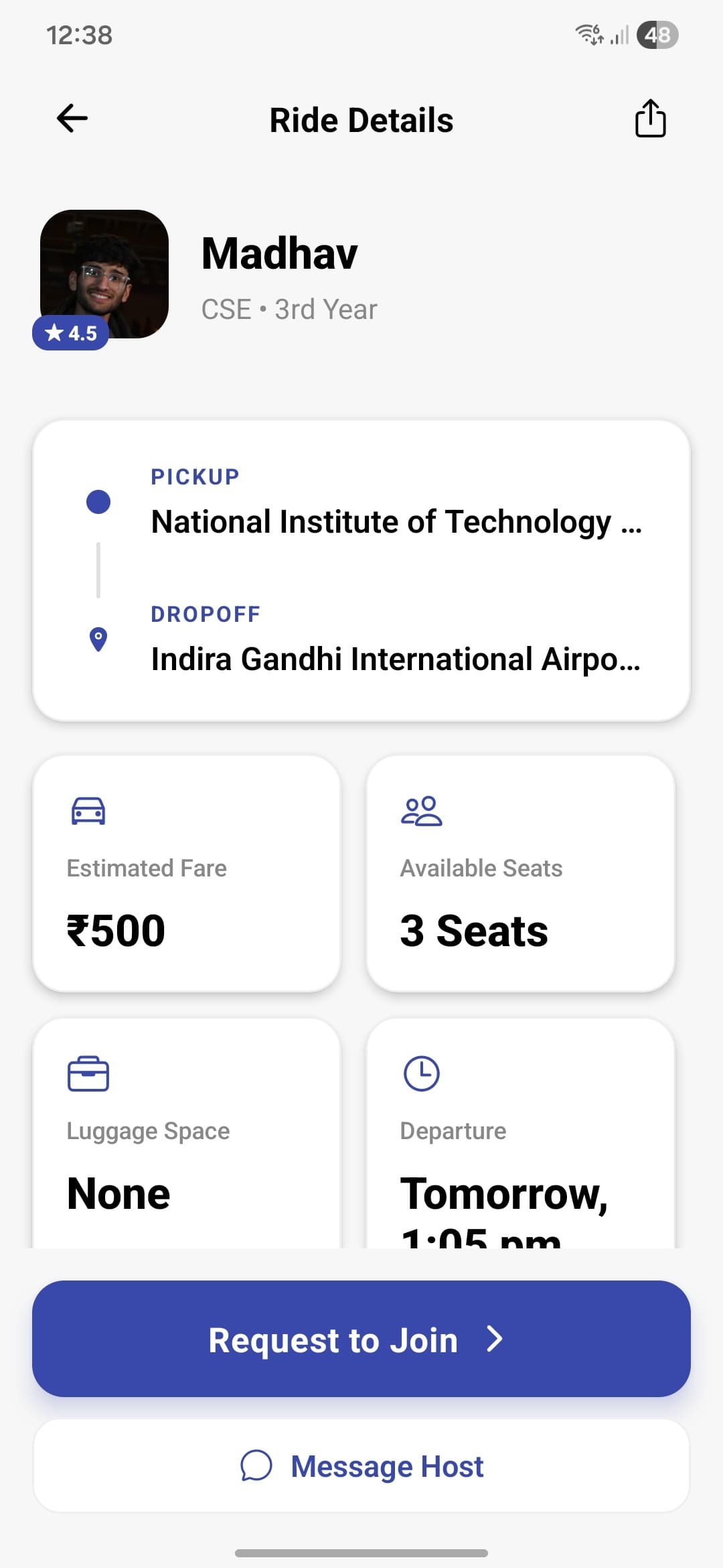 Trip Details